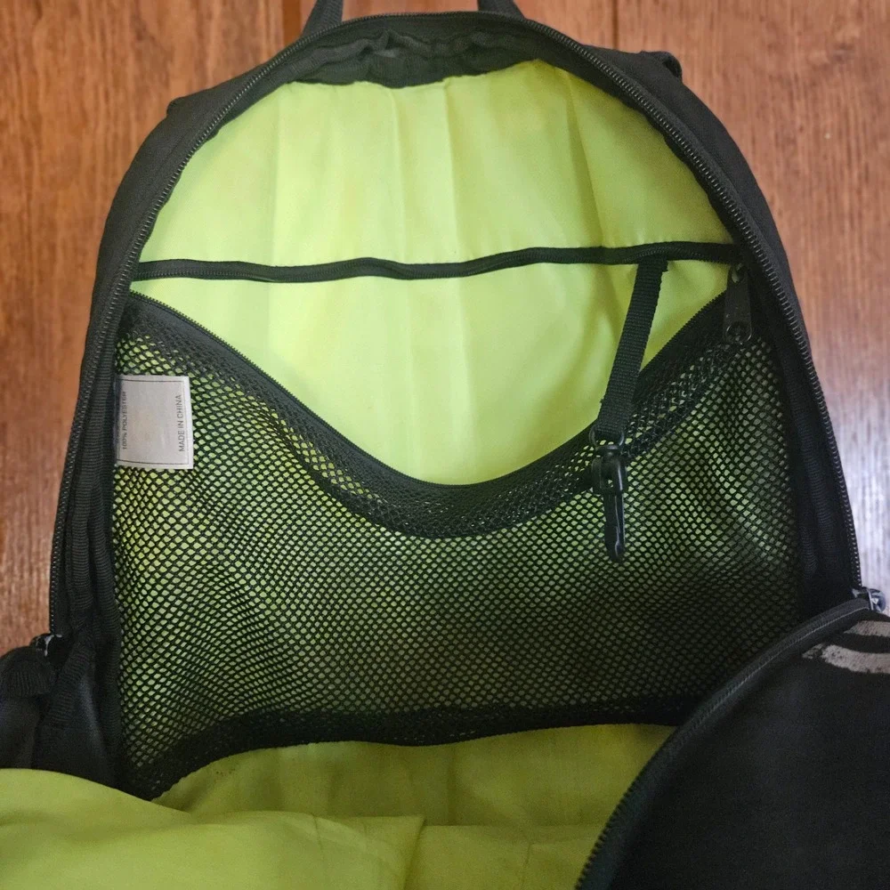 Adidas Backpack Unisex OS Stadium II Black Silver Reflective Soccer Sport Bag